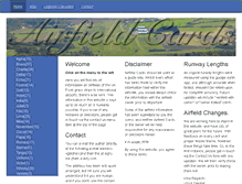 Tablet Screenshot of airfieldcards.com